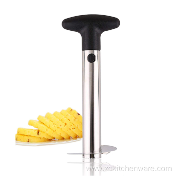 Premium Stainless Steel Black Pineapple Corer Remover